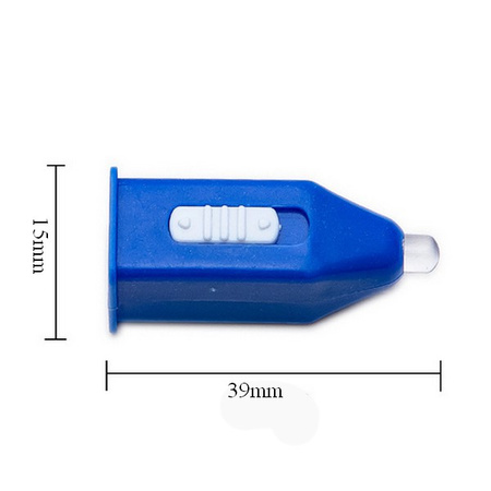 Mini latarka UV LED - mix kolorów - niebieskie światło - ultrafiolet 